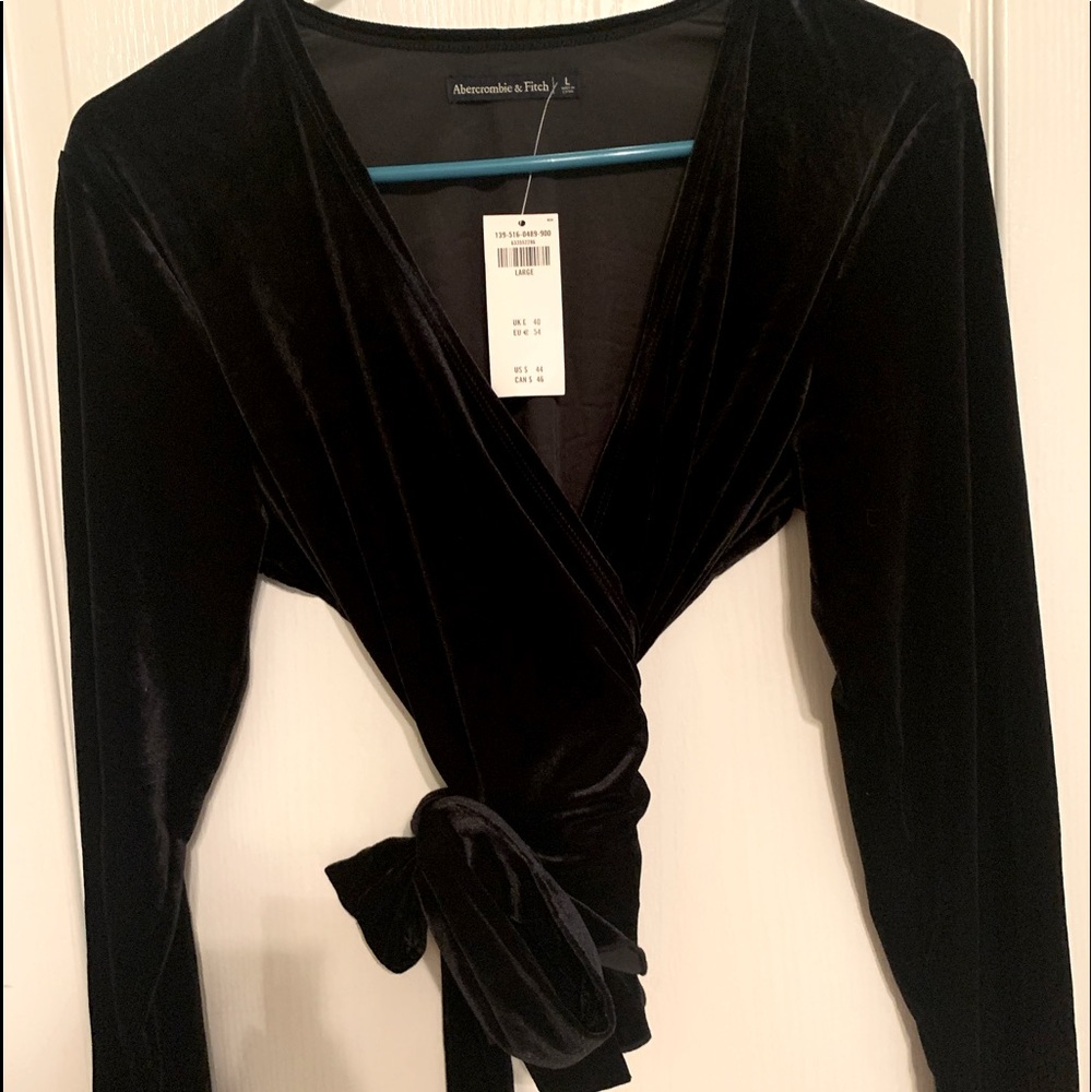 Abercrombie wrap blouse.